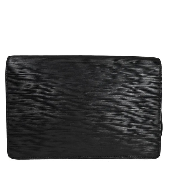 LOUIS VUITTON S-LOCK EPI CLUTCH ON A CHAIN CROSSBODY. - Picture 2 of 15